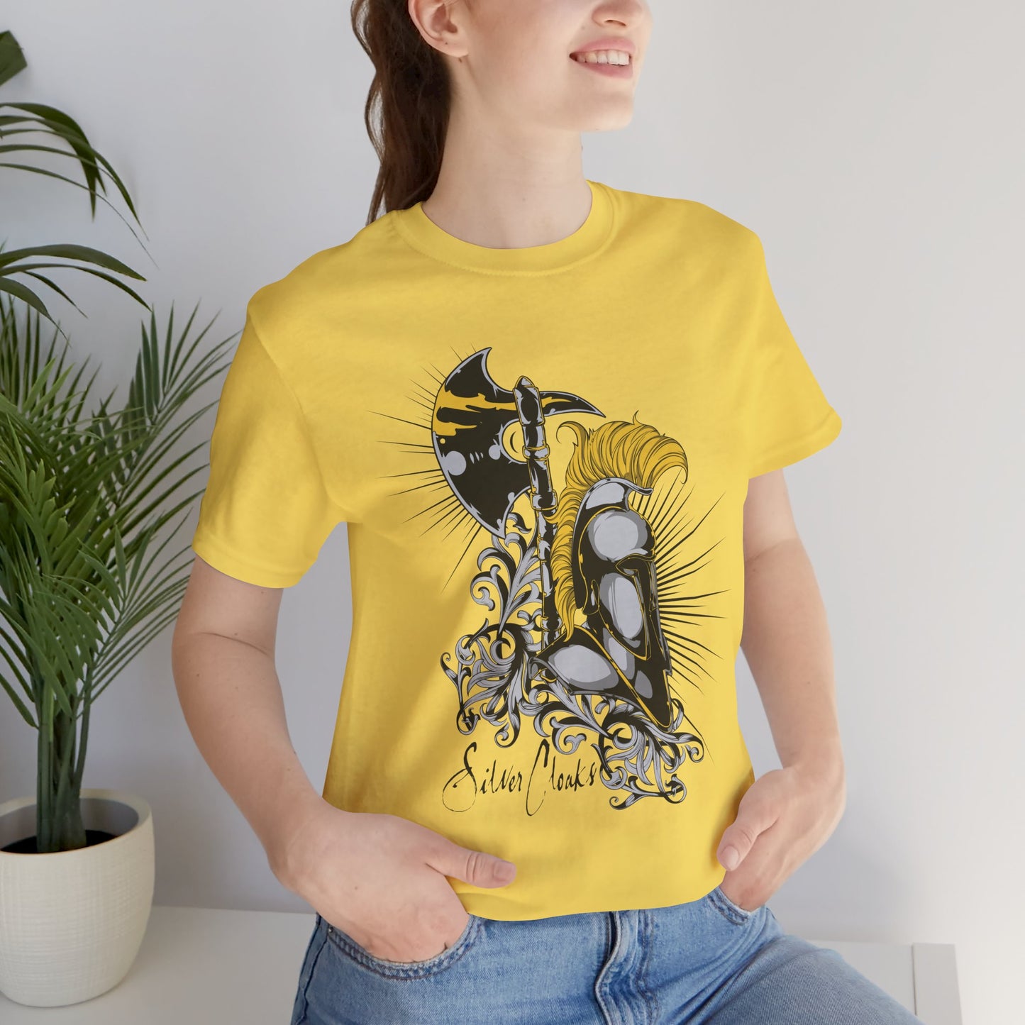 Stylish Armor Graphic Tee, Artistic Tee, Graphic T-Shirt, Artistic Vintage T-Shirt, Vintage Shirt