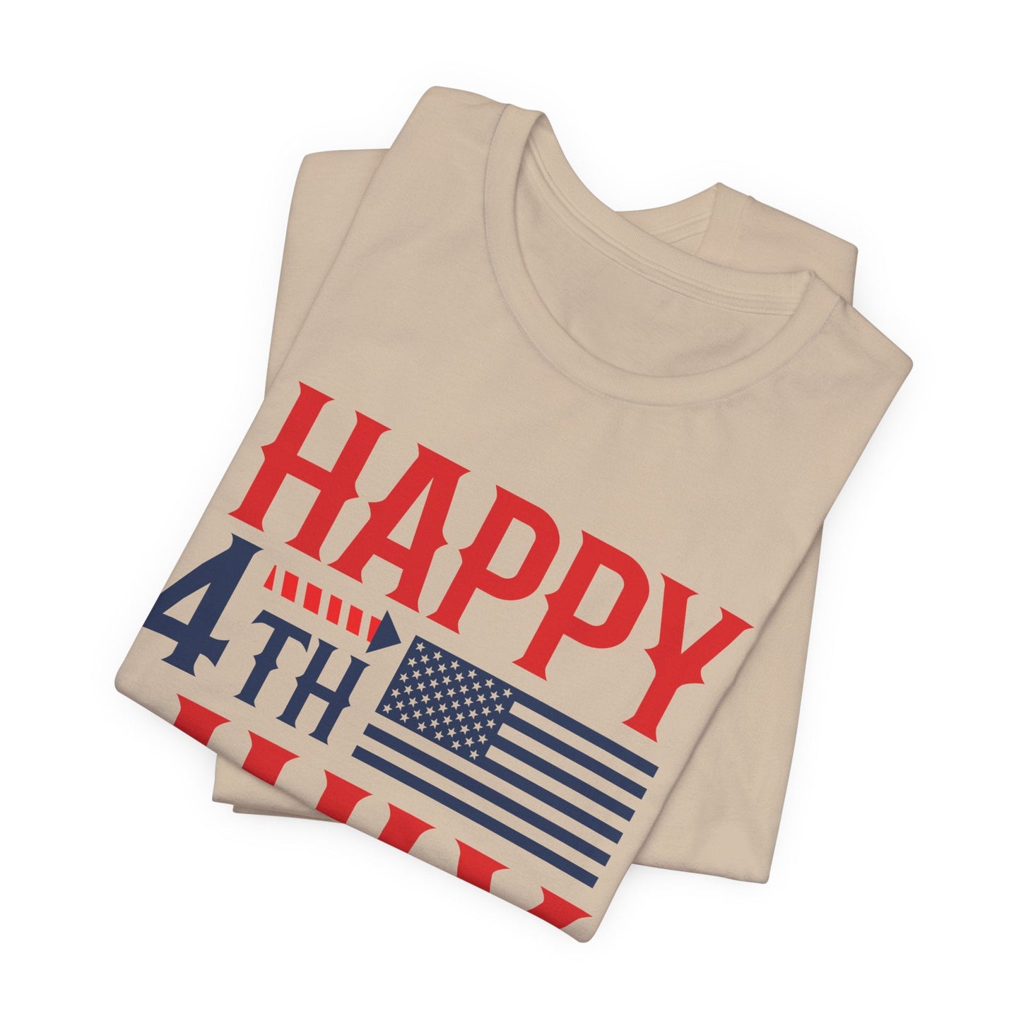 American Flag Graphic Unisex Cotton T-Shirt 011