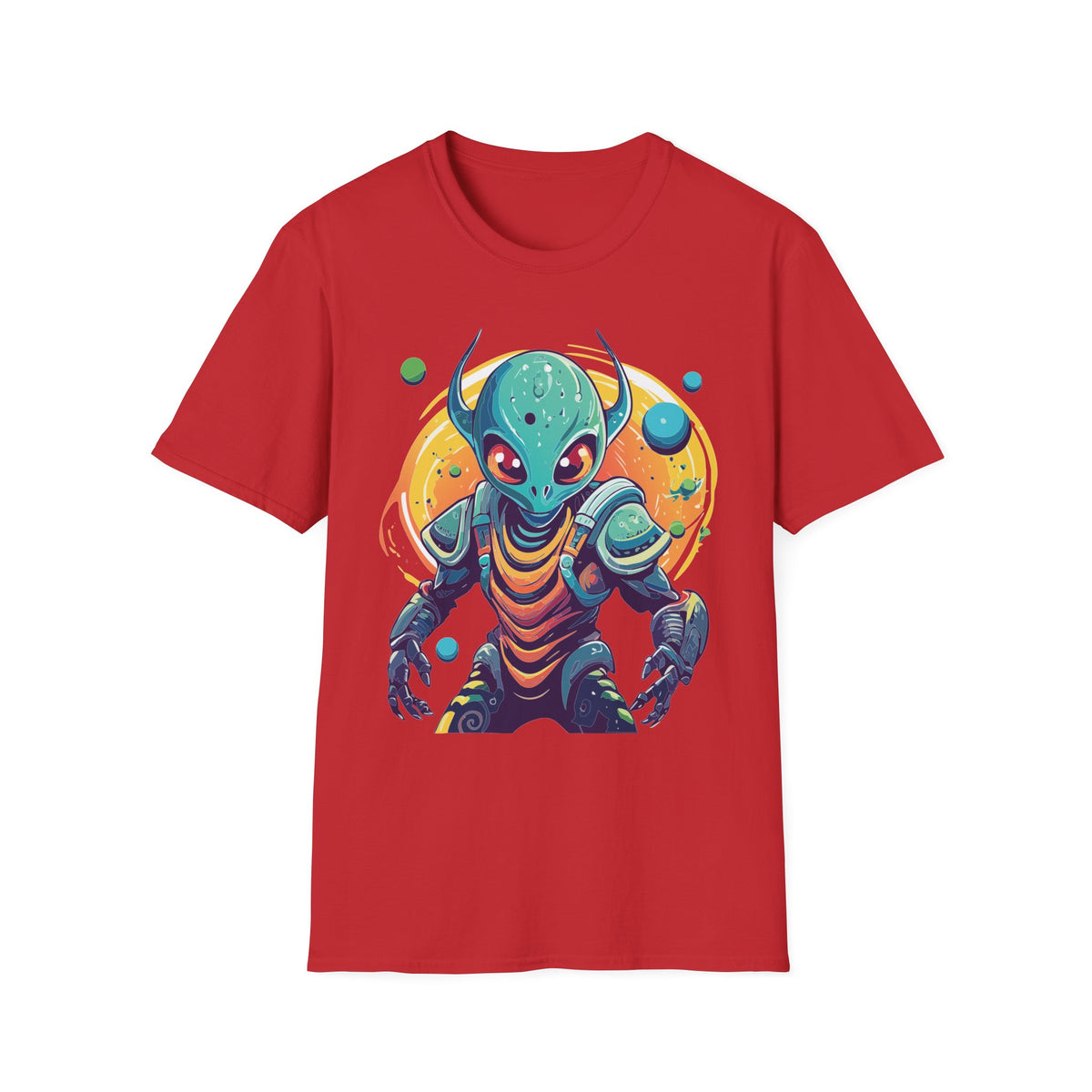 Alien Cosmos Graphic Tee Gildan Unisex 100 Cotton Tee Shirt a10