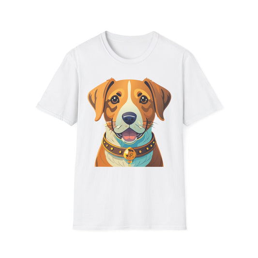 Dog Shirt Unisex Animal Tee Gildan Softstyle 64000 Cotton Tee