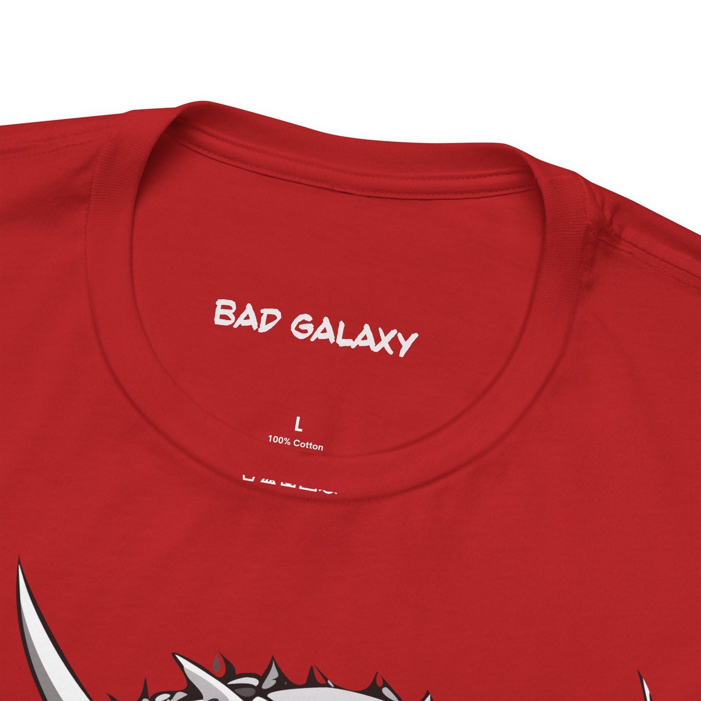 Alien Tee Shirt From Bad Galaxy 100 Percent Cotton Eco Friendly Inks Made In USA