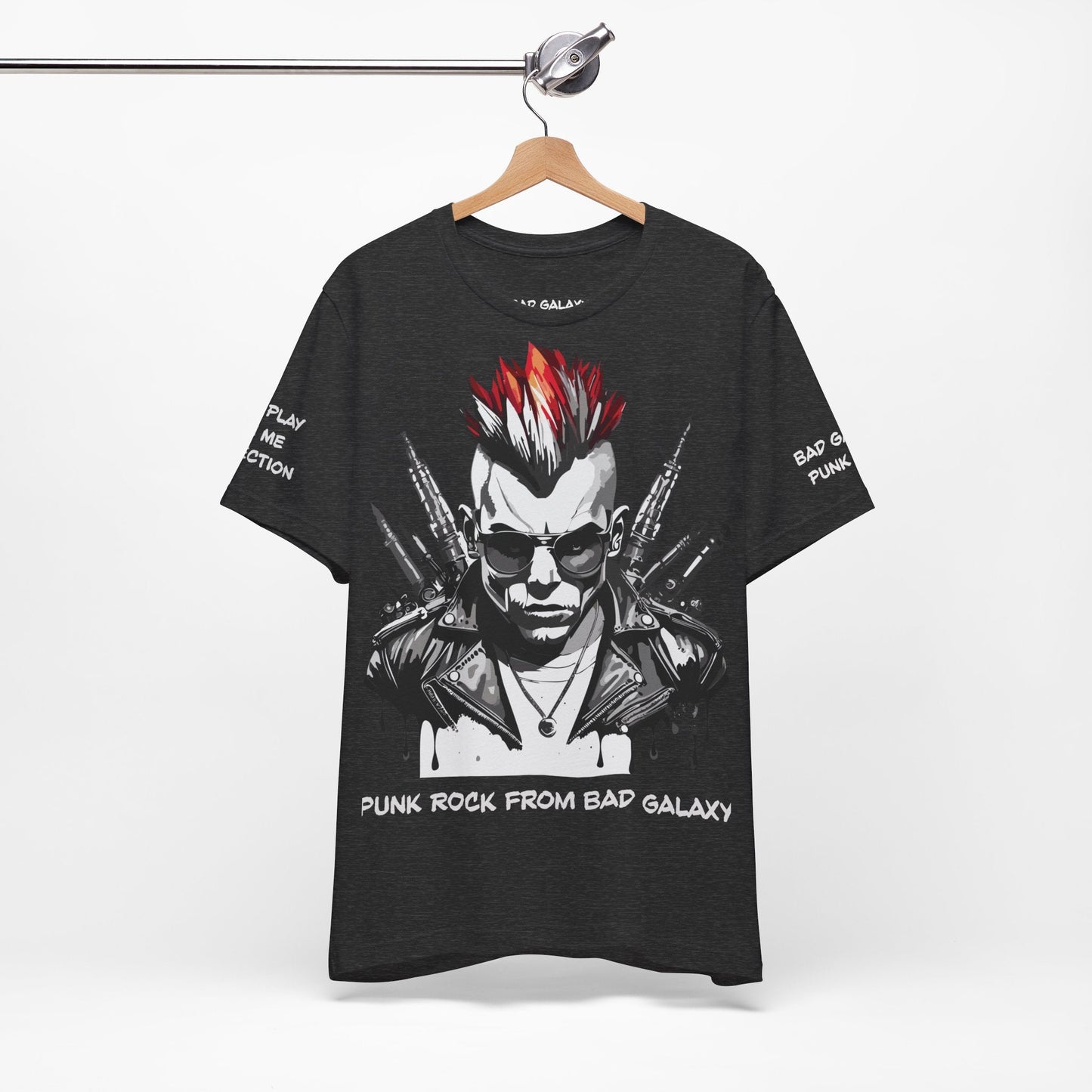 Punk Rock Tee Shirt Made In USA 100 Cotton Eco Friendly Inks Durable Stitching Quality