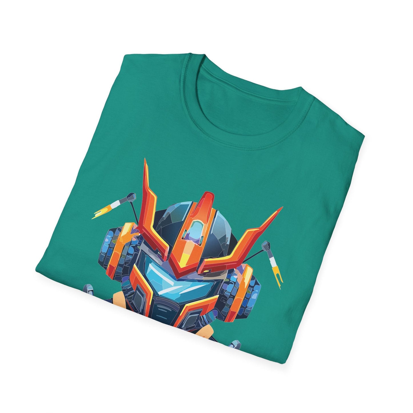Cyborg Tee Unisex Robot Shirt Terminator Style 100 Percent Ring Spun Cotton Short Sleeve