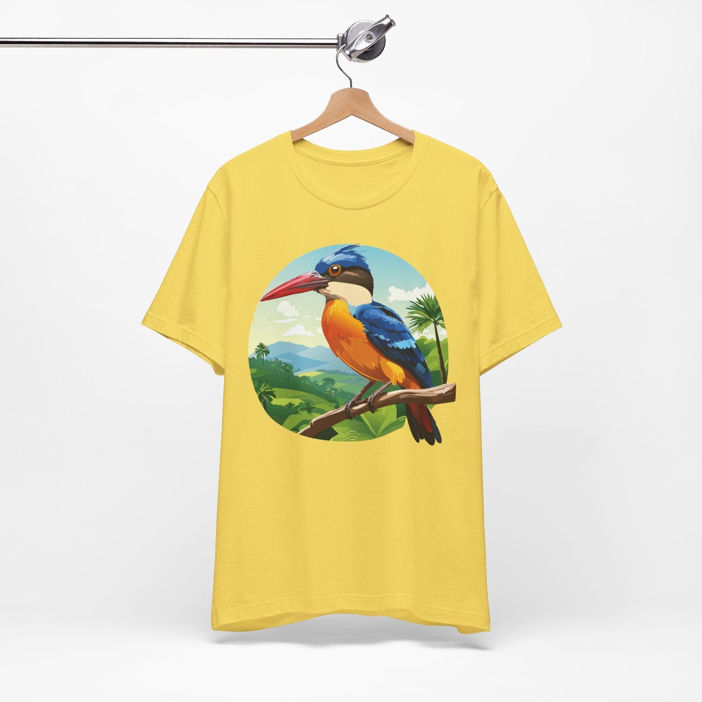 Unisex Animal Shirt With Art Design Featuring Wild Animals Jersey Short Sleeve Tee