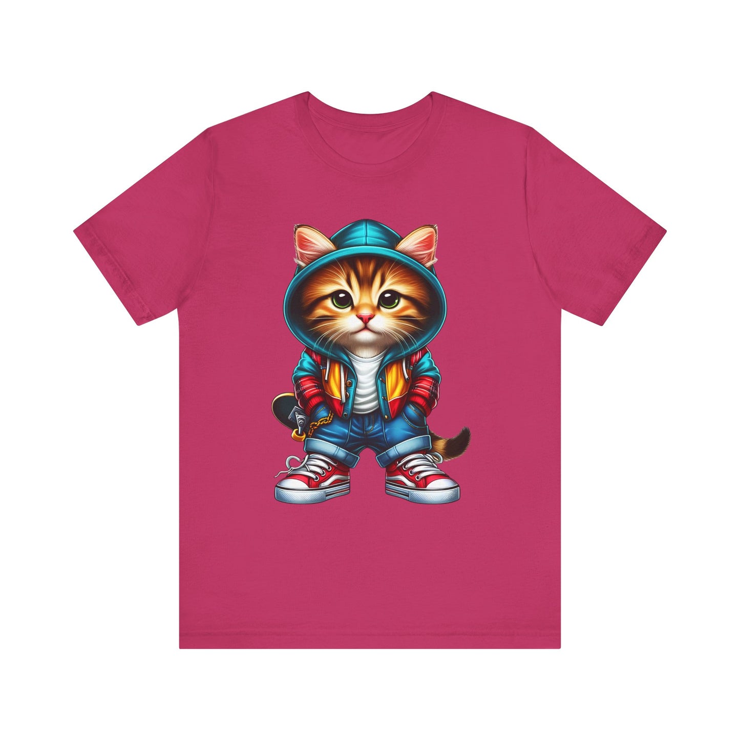 Mina Cool Cat Tee Shirt, Funny Cat T-Shirt, Pet Shirt, Animal Tees, Funny Animal T-Shirt, Graphic Tee