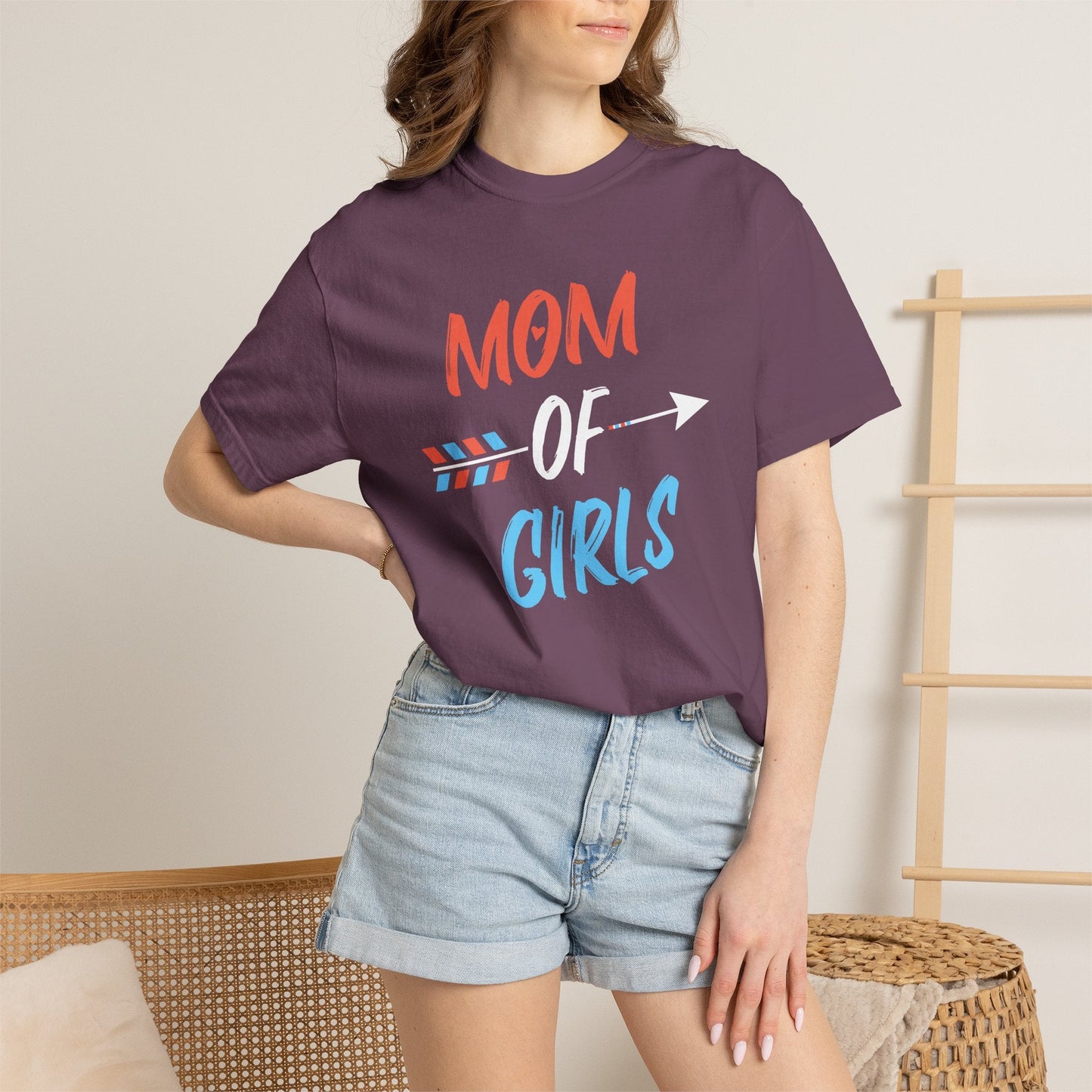 Mom T-shirt Mother's Day Mama Tee Unisex Comfort Colors Garment-Dyed Cotton h17