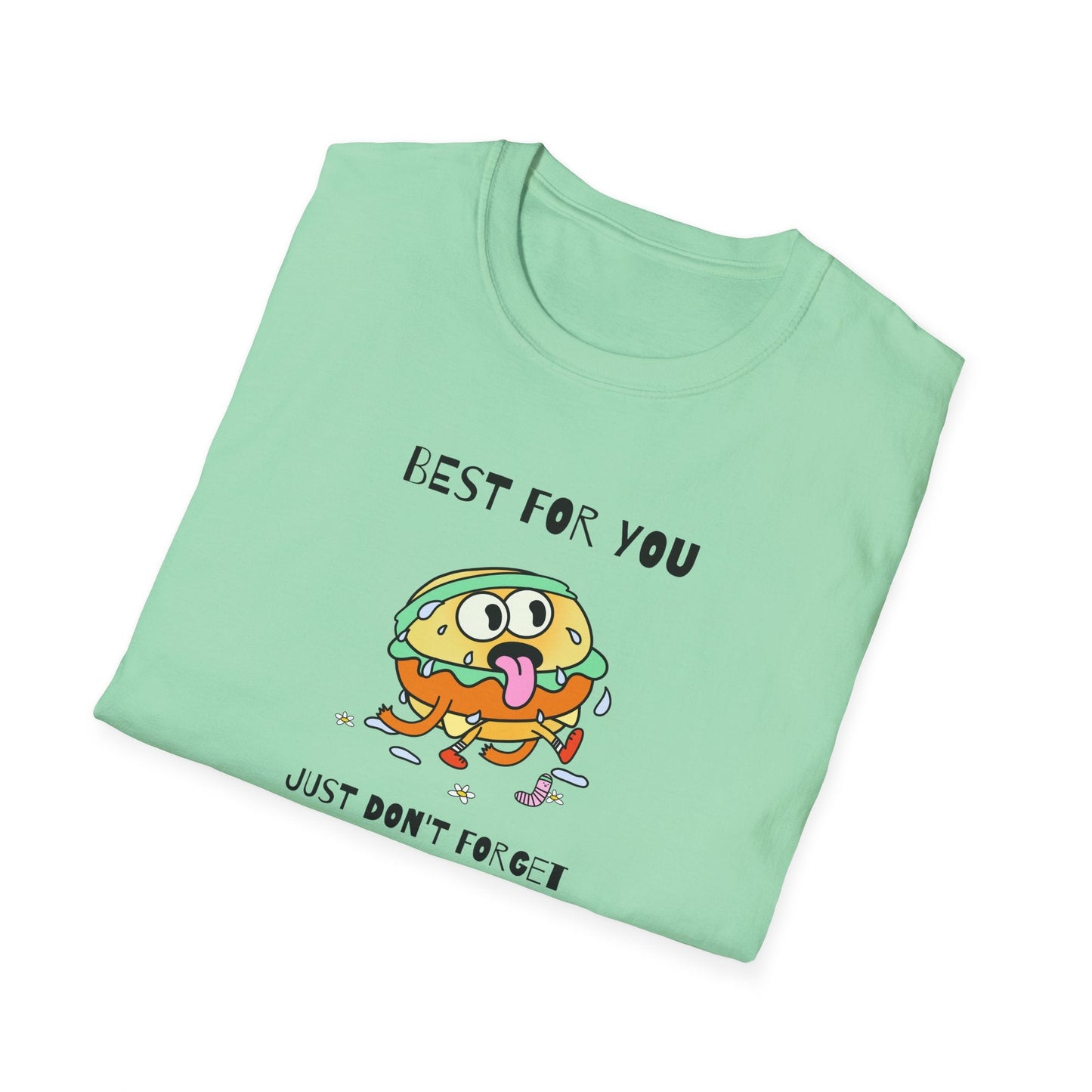 Funny Food T Shirts Unisex Softstyle Tee Gildan 64000 100 Percent Ring Spun Cotton Comfortable Graphic Tee