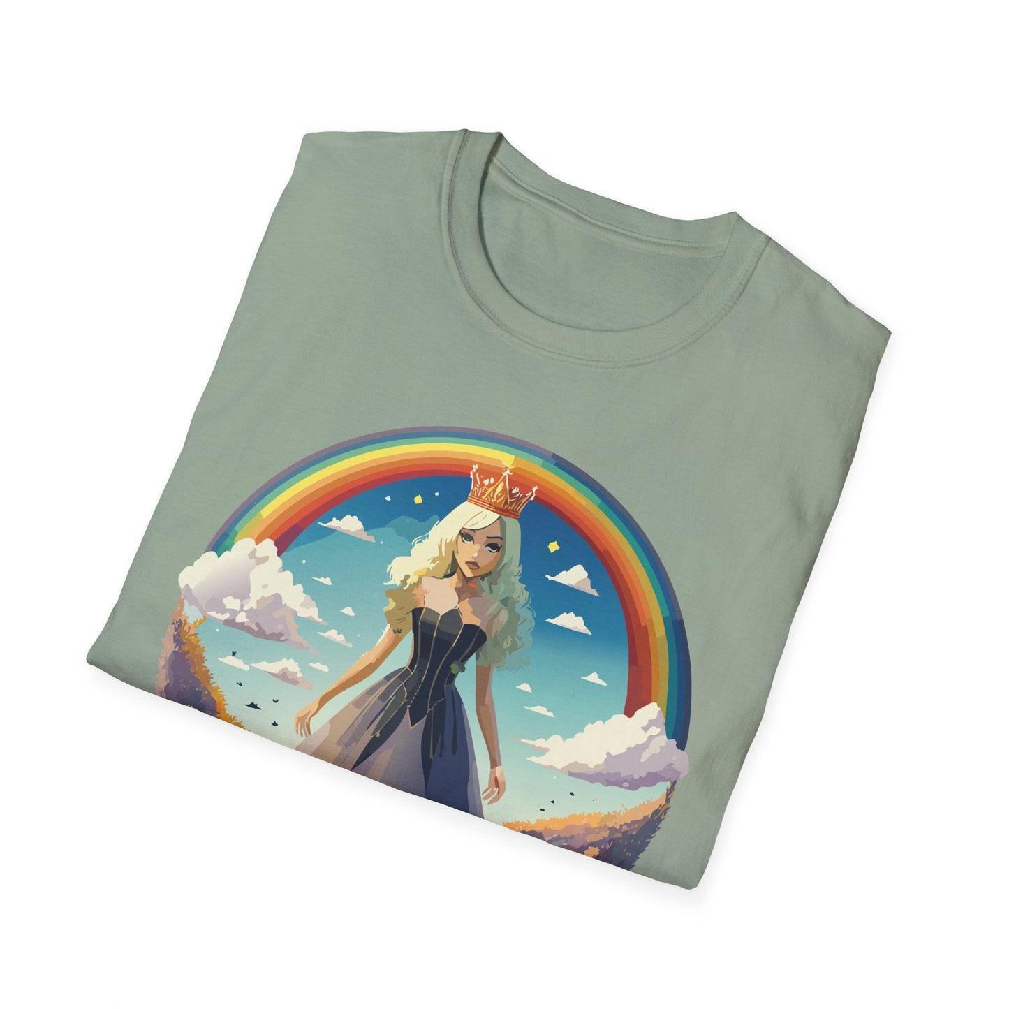 Womens Graphic T Shirt Art Design Tee 100 Percent Cotton Short Sleeve Softstyle Unisex