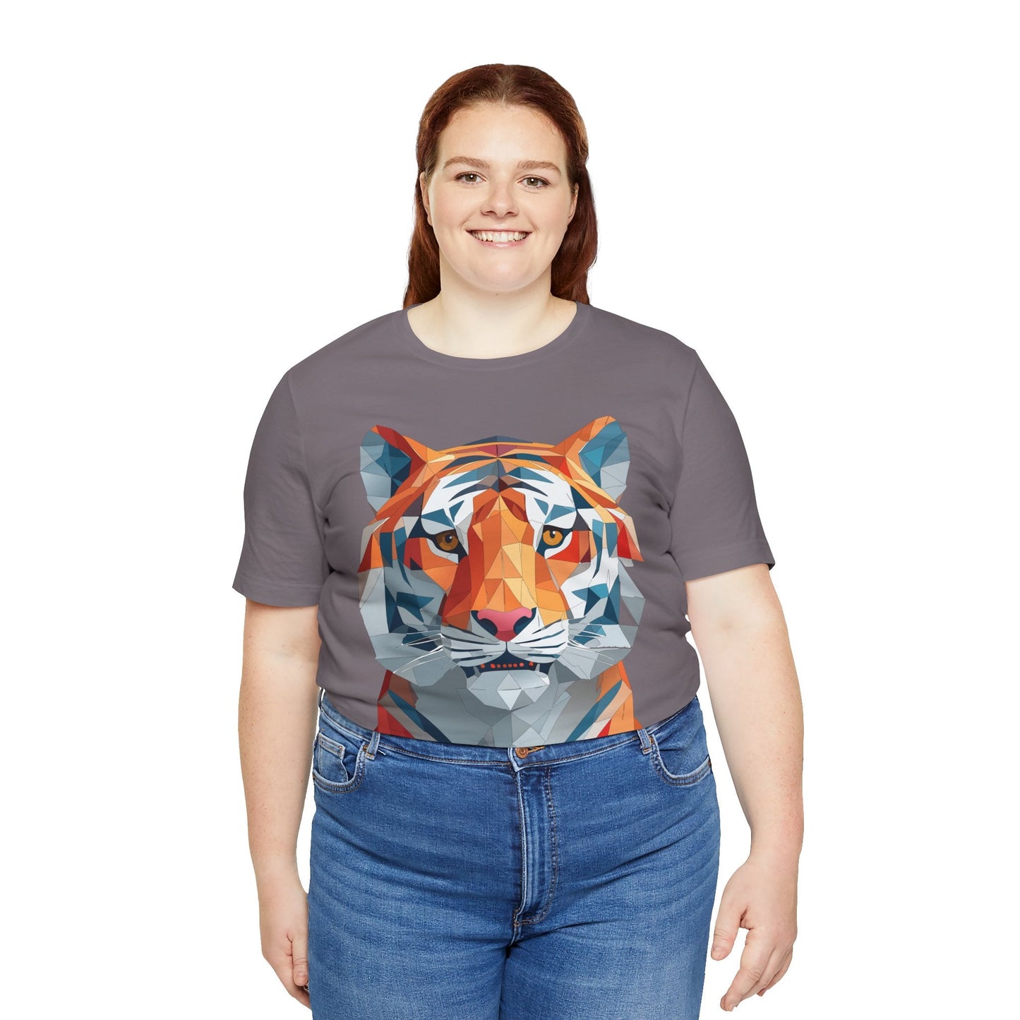 Unisex Animal Shirt With Art Design And Wildlife Theme Short Sleeve Tee For Everyday Wear
