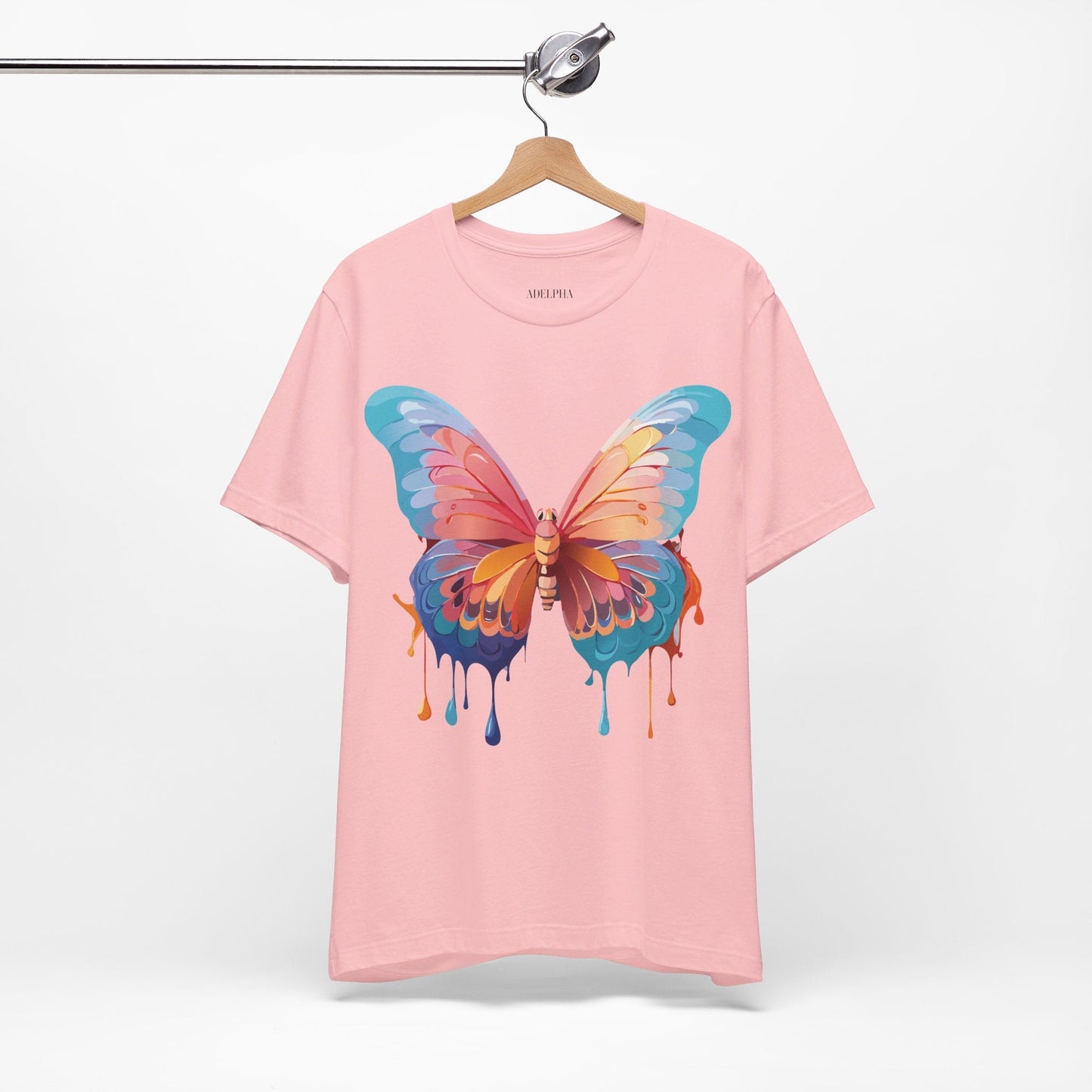 Butterfly Graphic Tee By Adelpha Unisex Short Sleeve Jersey Shirt