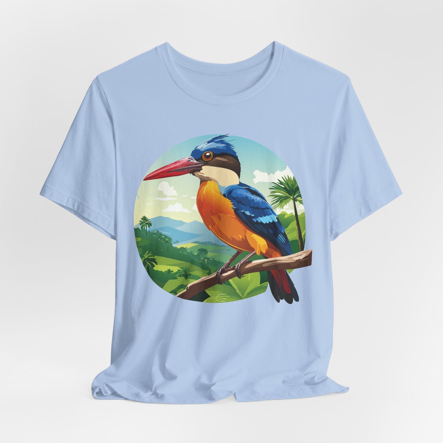 Unisex Animal Shirt With Art Design Featuring Wild Animals Jersey Short Sleeve Tee