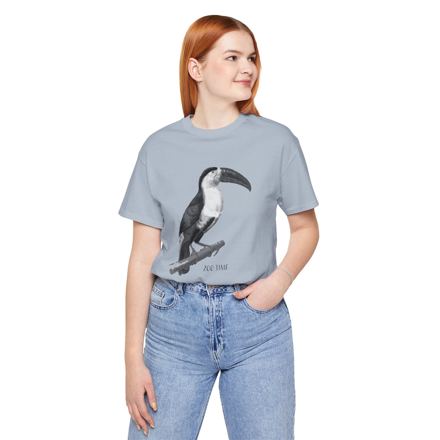 Unisex Tee Shirt with animals Print