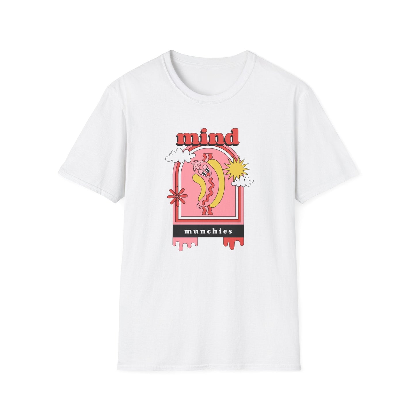 Funny Food T Shirt Unisex Softstyle Gildan 64000 100 Percent Ring Spun Cotton Lightweight Comfort