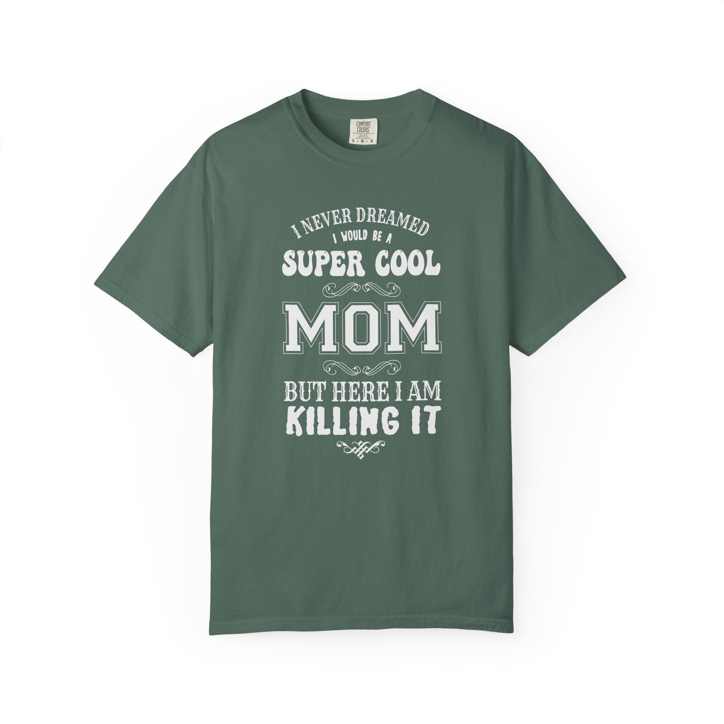 Mom T-shirt Mother's Day Mama Tee Unisex Comfort Colors Garment-Dyed Cotton h36