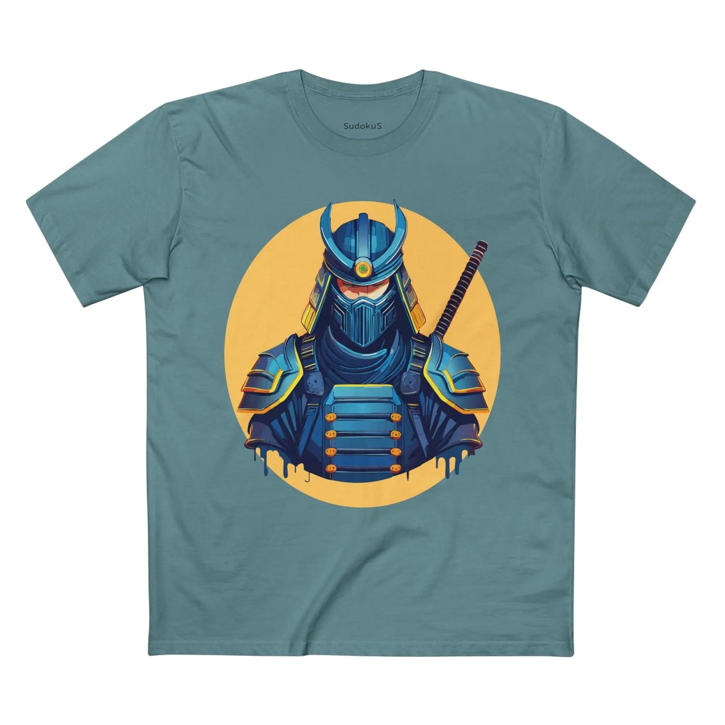 Samurai Graphic Unisex 100 Cotton Staple Tee 11