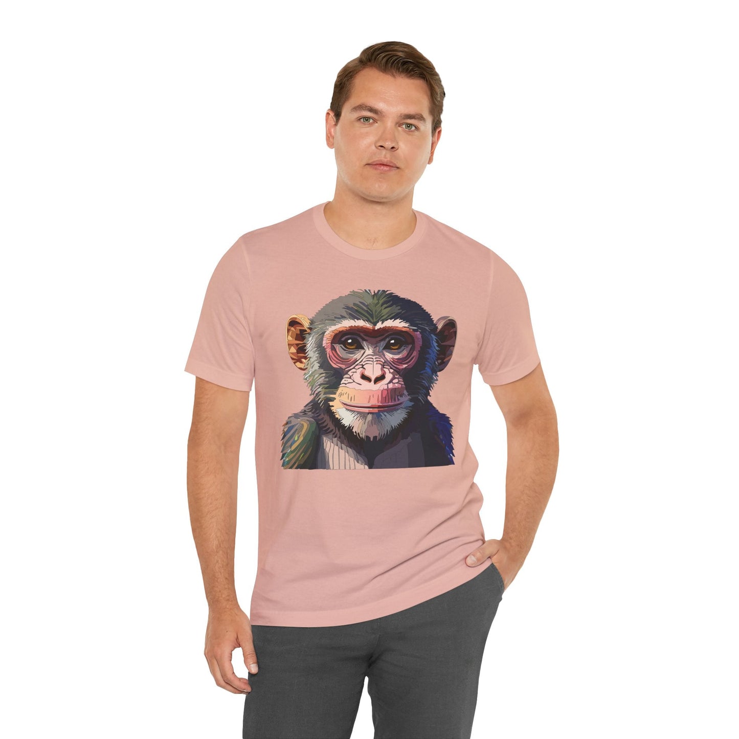 Unisex Animal Shirt Gildan Softstyle Tee With Wild Animals Art Design Premium Comfort