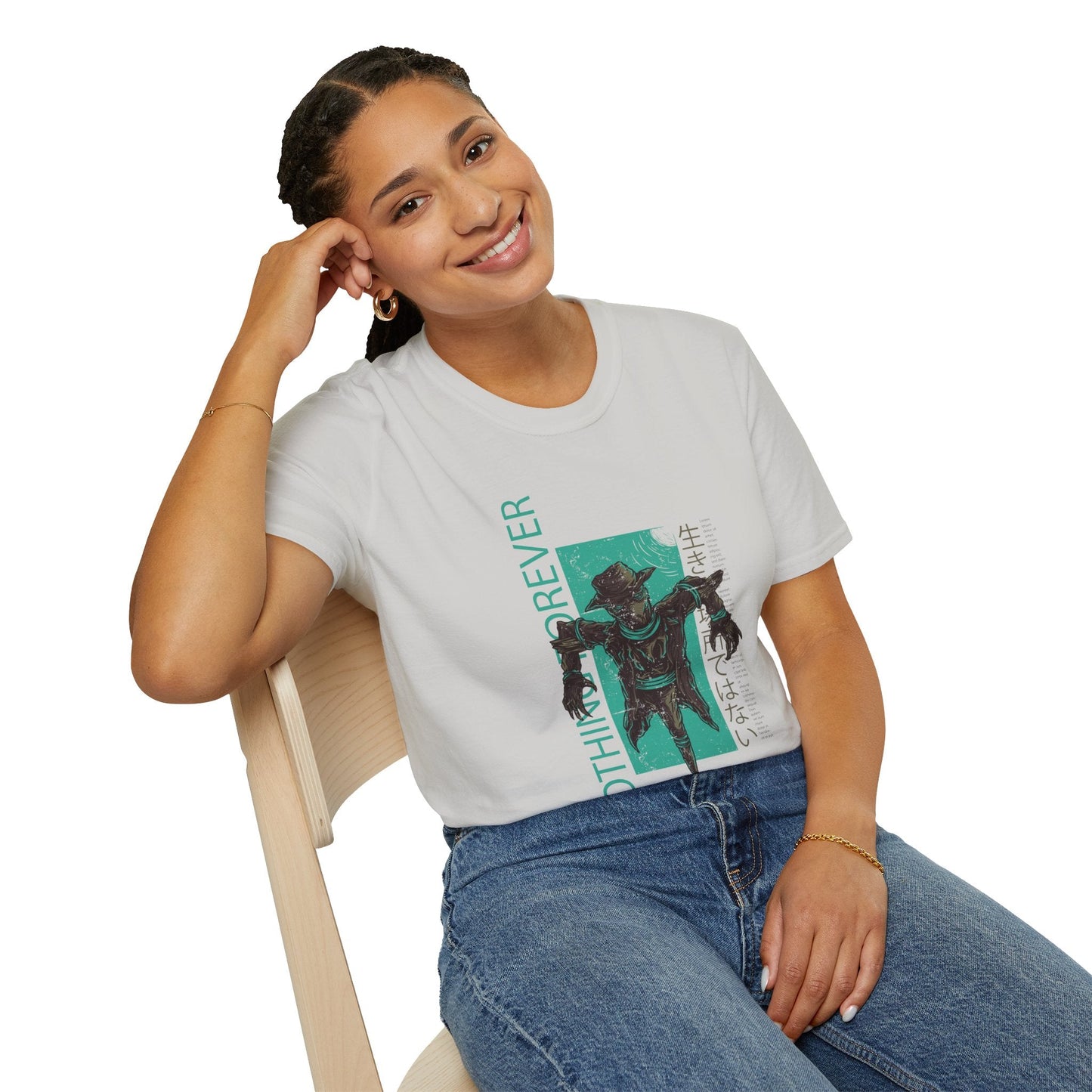 Unisex Art Design Graphic Tee Premium Gildan Softstyle 64000 Short Sleeve Cotton Shirt