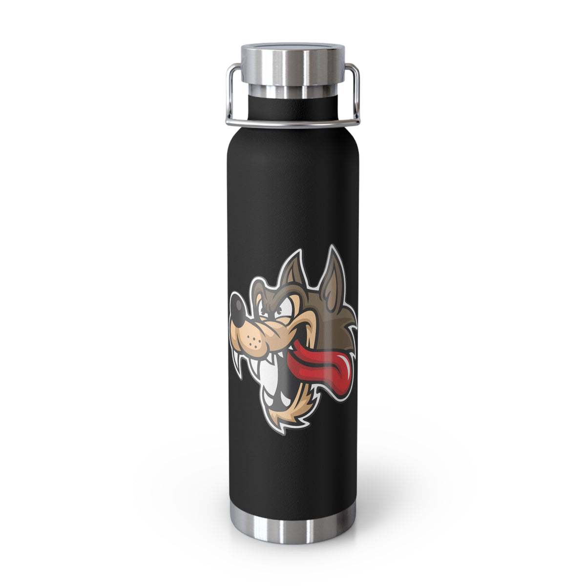 22oz Copper Insulated Water Bottle with Cartoon Design - CV71