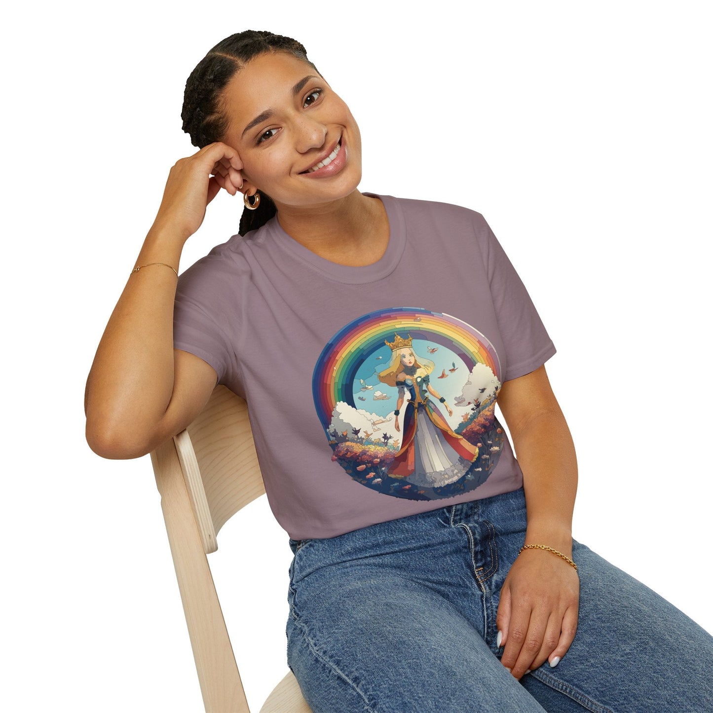 Womens Graphic T Shirts Art Design Shirt Unisex Softstyle Tee 100 Percent Cotton Gildan 64000