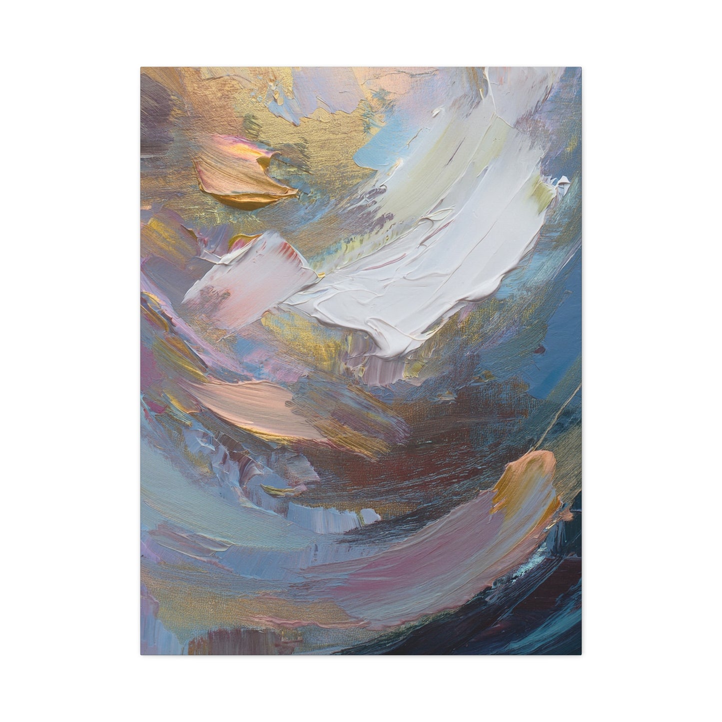 Abstract Oil Painting Print Canvas 20x24,20x30,24x30 24x32,24x36,30x40 32x48,36x48,40x60 Pine-Wood Inner Frame ABS-85