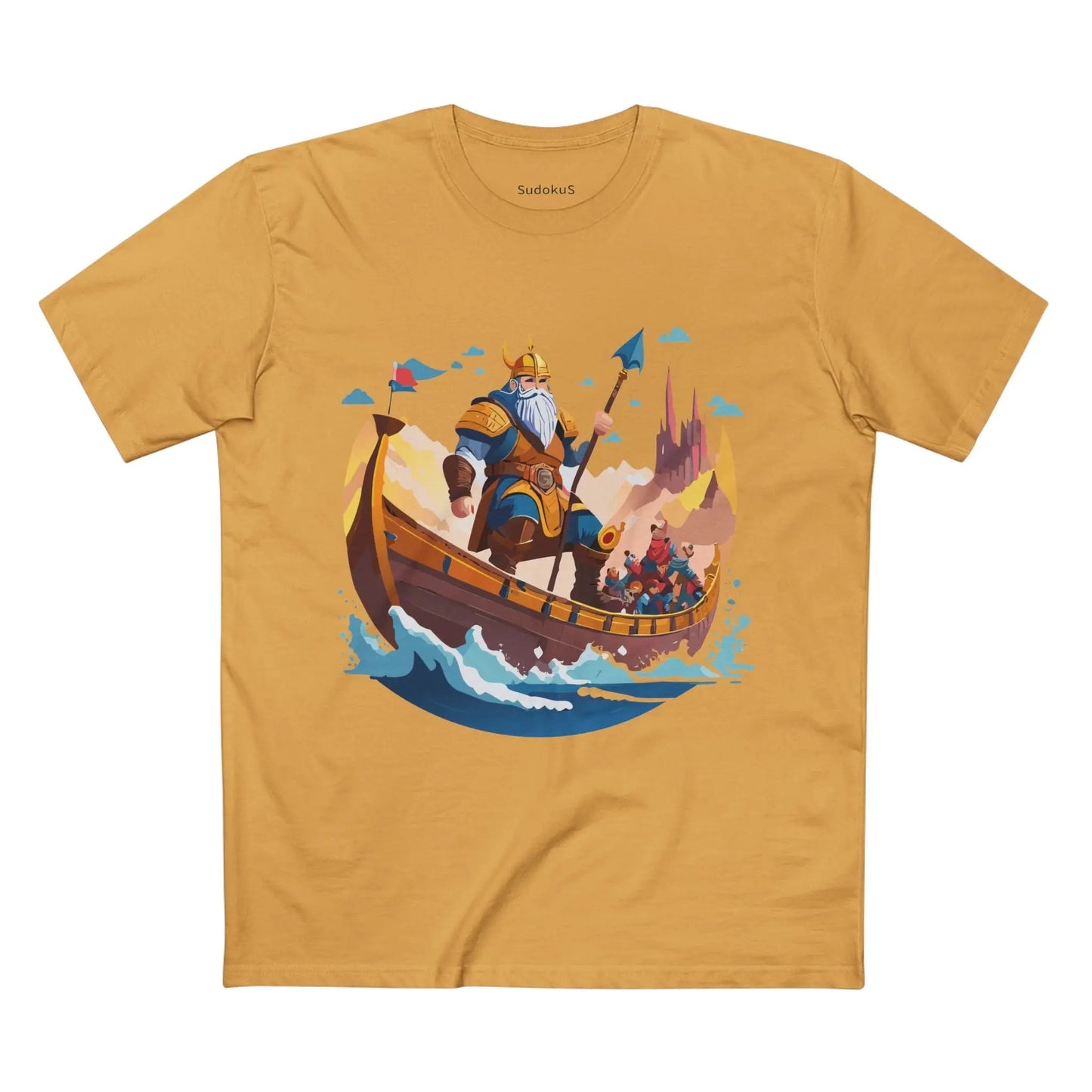 Viking Graphic Unisex 100 Cotton Staple Tee 29