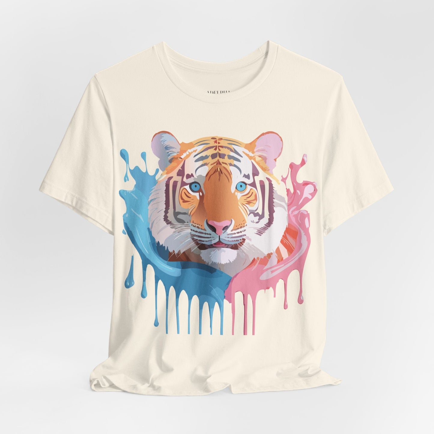 Tiger Graphic T Shirt Unisex Short Sleeve Tee By Adelpha Artwork Vintage Inspired