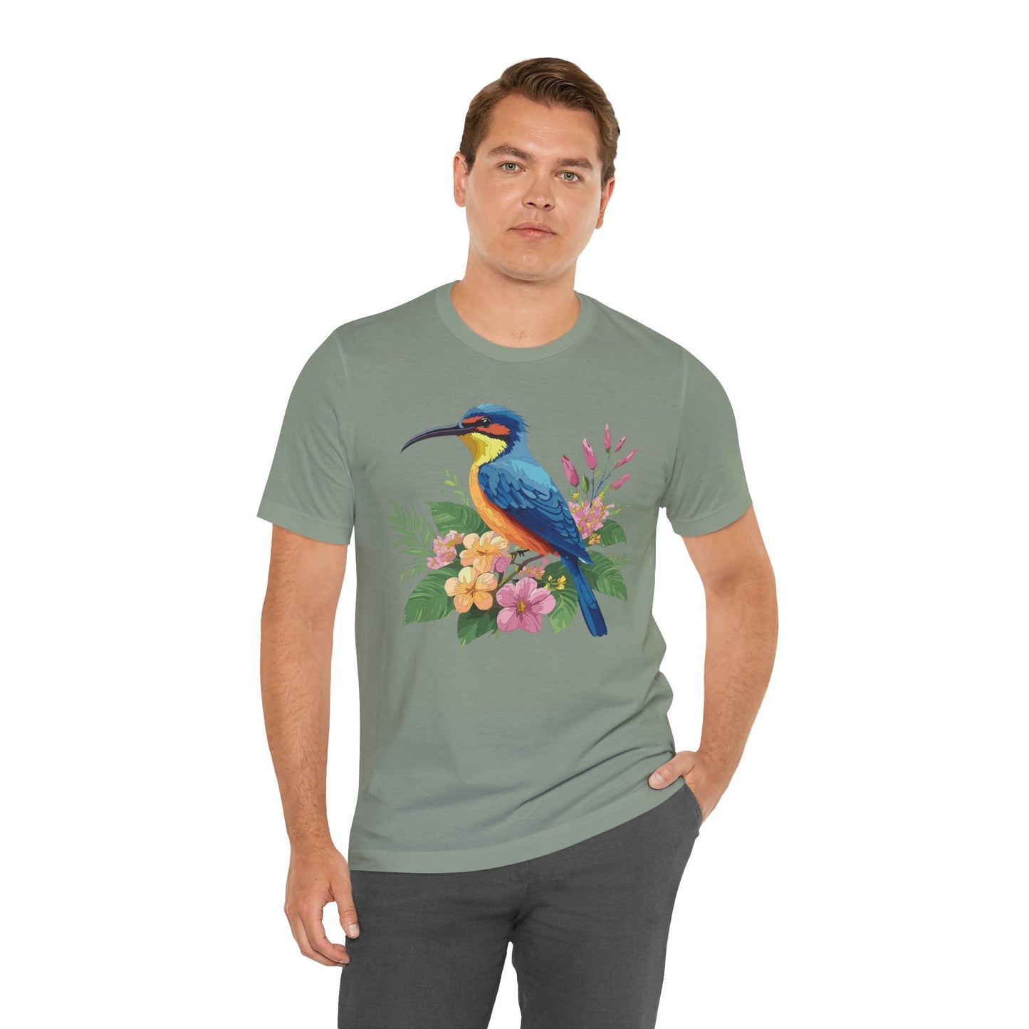 Unisex Animal Shirt Tee With Animals Art Design Wild Animals Shirt For Casual Comfort