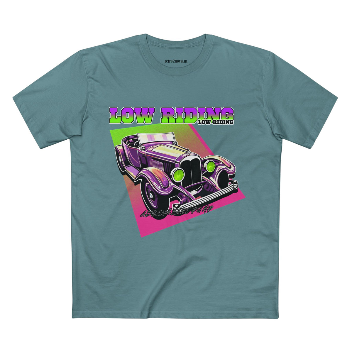 Retro Car Vintage Graphic Tee Staple Unisex 100 Cotton Tee Shirt - RC-9