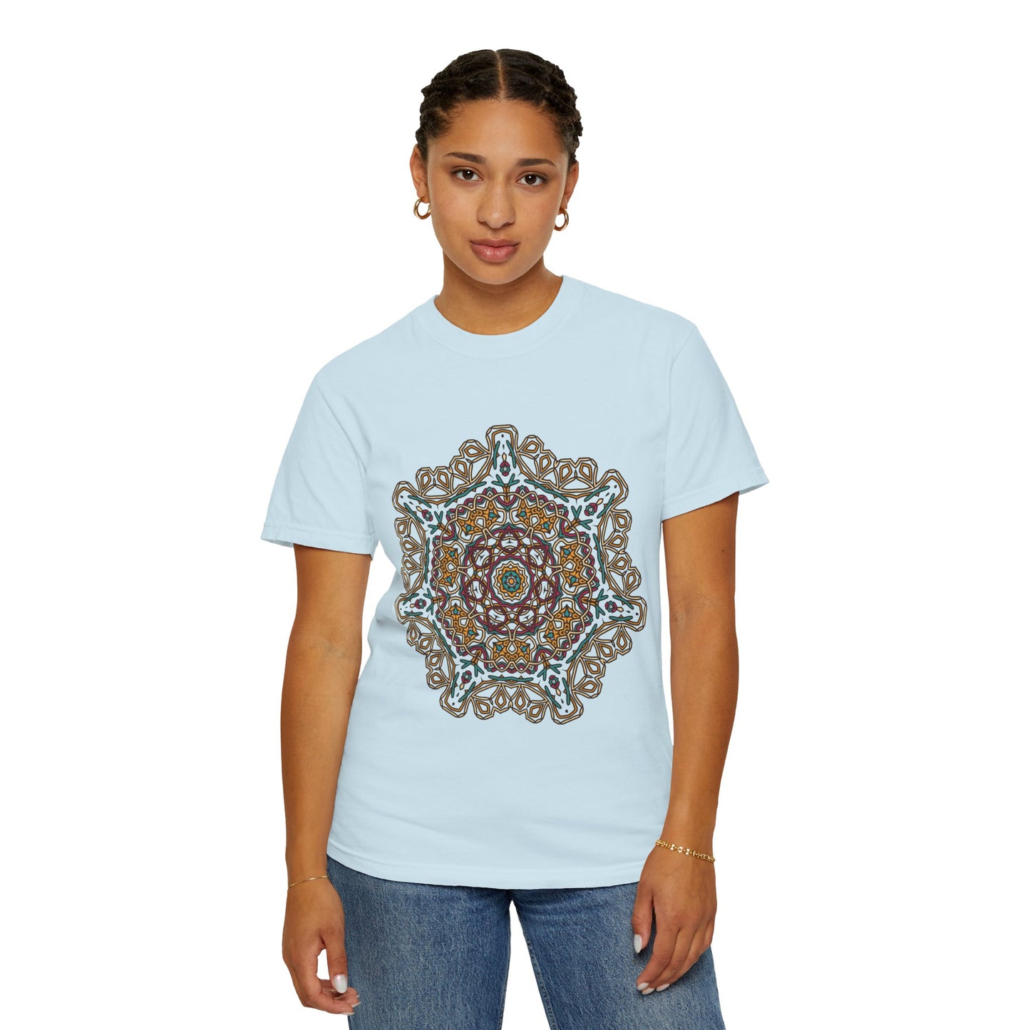 Unisex T-shirt with abstract print