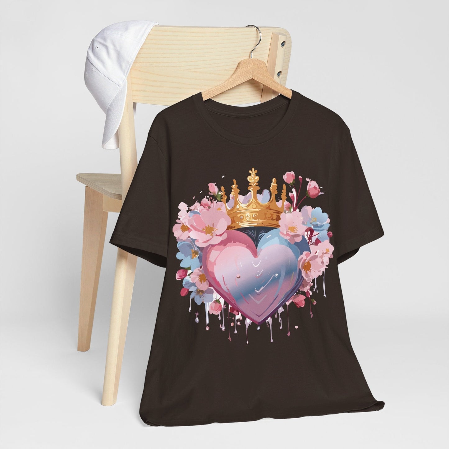Valentine Graphic Tee Unisex Vintage Inspired Art From Adelpha Premium Jersey Short Sleeve Shirt