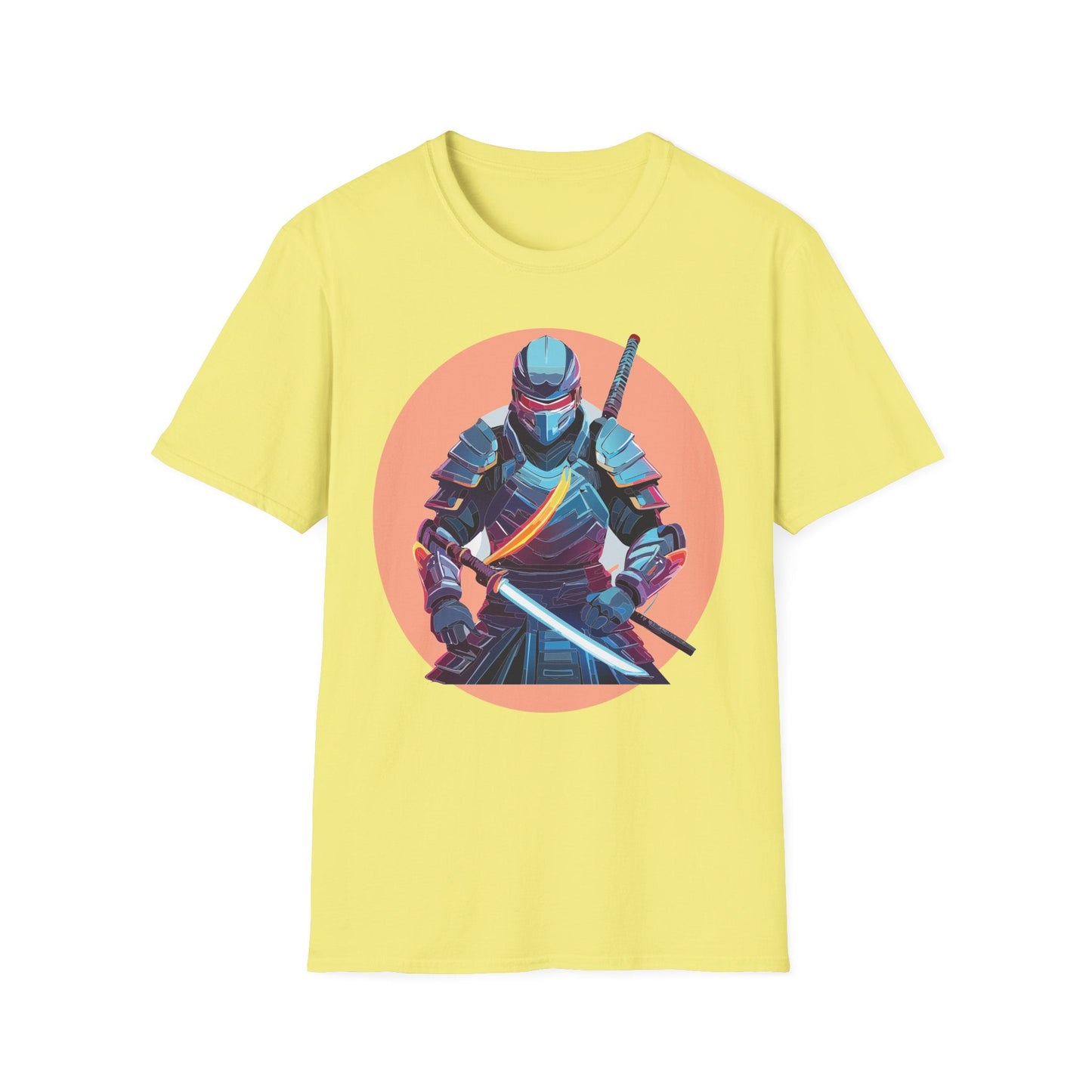 Samurai Shirt Unisex T Shirt 100 Percent Ring Spun Cotton Softstyle Tee Gildan 64000
