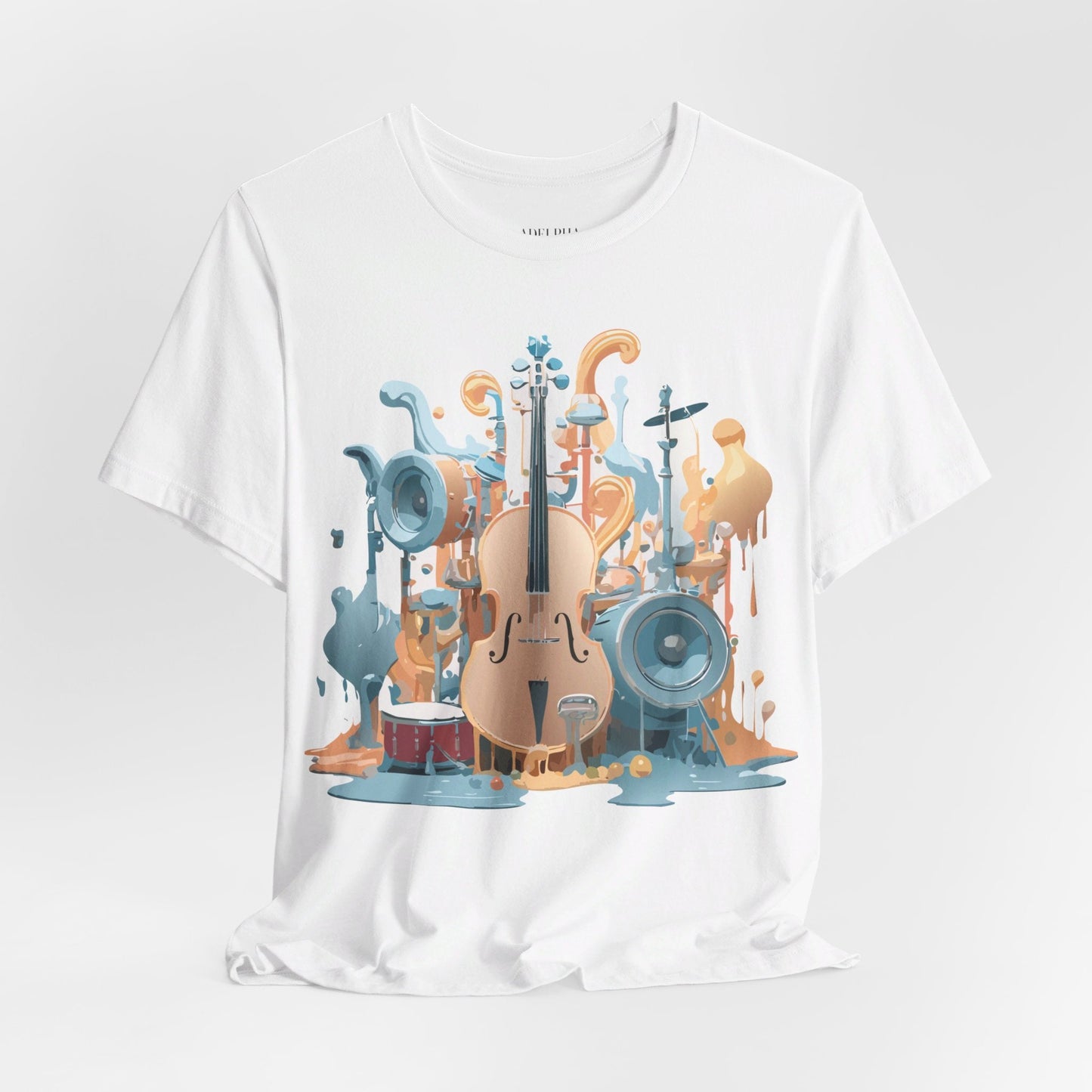 Adelpha Graphic Unisex Art Design Tee Vintage Inspired Short Sleeve T Shirt Premium Comfort