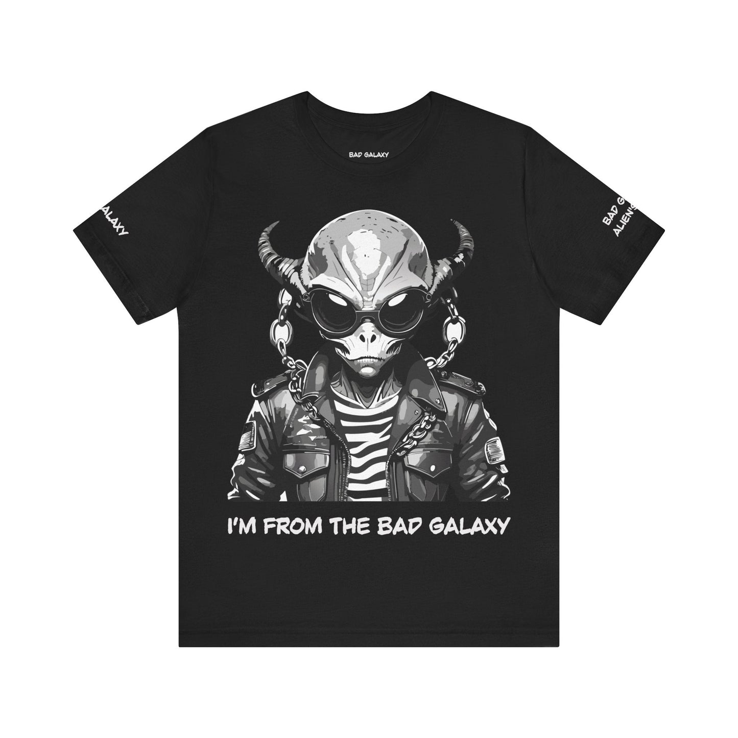 Alien T Shirt From Bad Galaxy Graphic Tee With Free Shipping Lightweight 100 Cotton USA Made