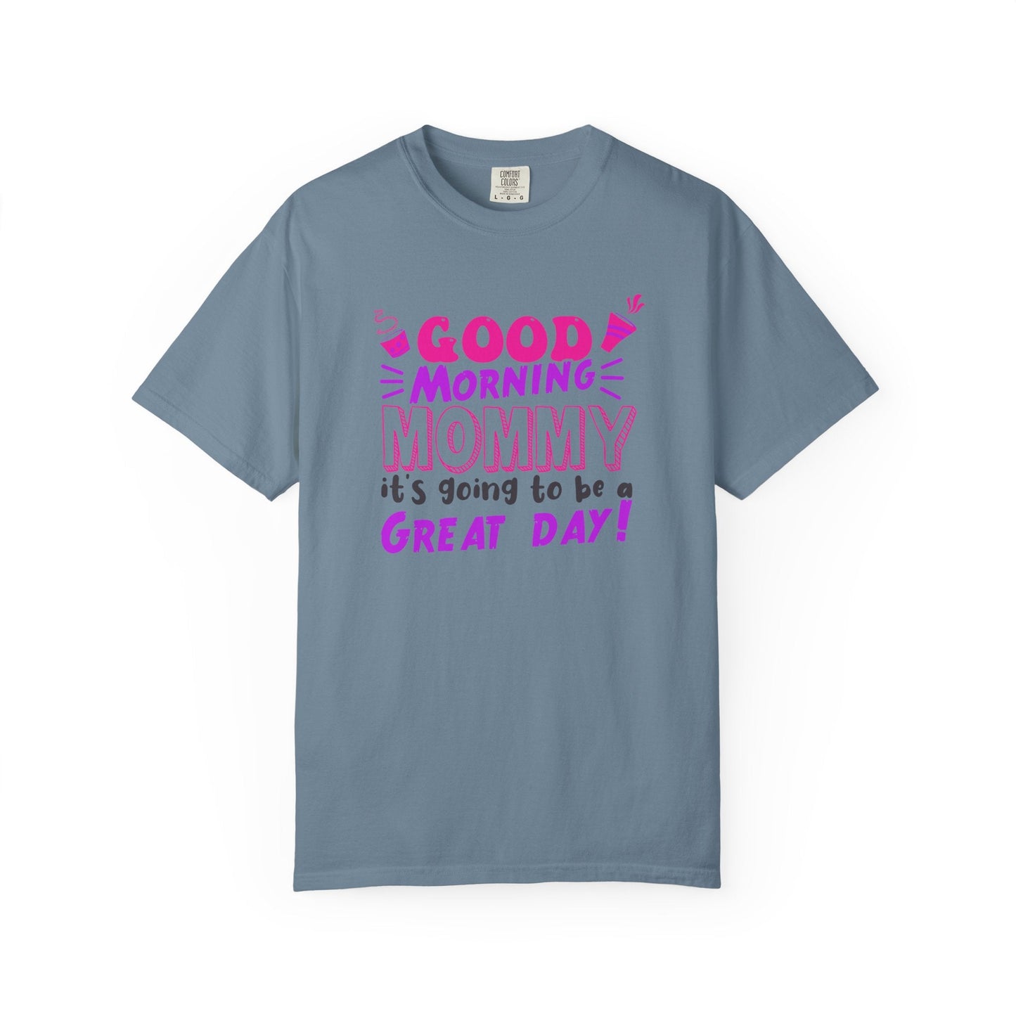 Mom T-shirt Mother's Day Mama Tee Unisex Comfort Colors Garment-Dyed Cotton h41