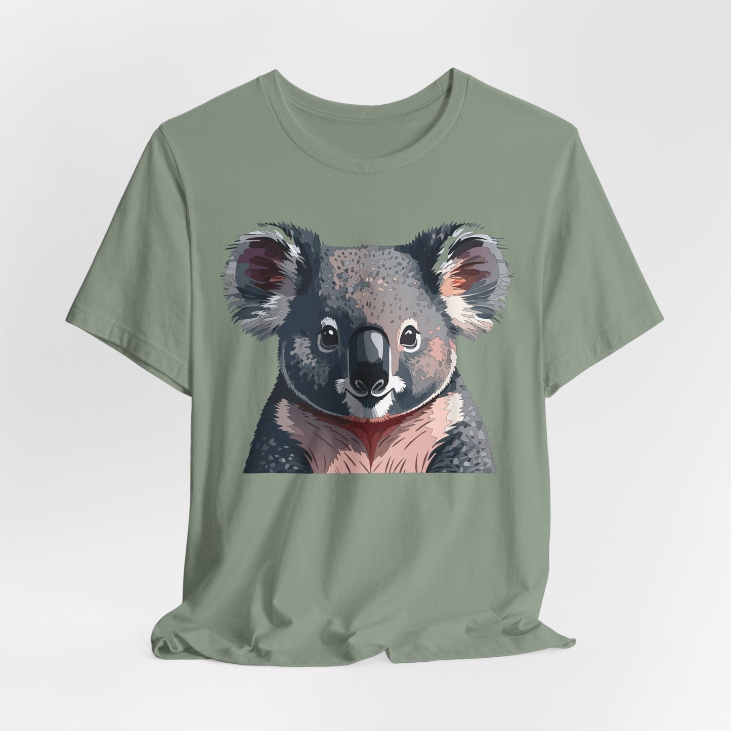 Unisex Animal Shirt Graphic Tee With Wildlife Art Design Animal Print Short Sleeve Casual Wear