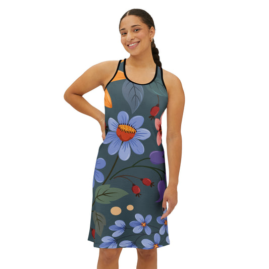 Vestido de verano con estampados florales