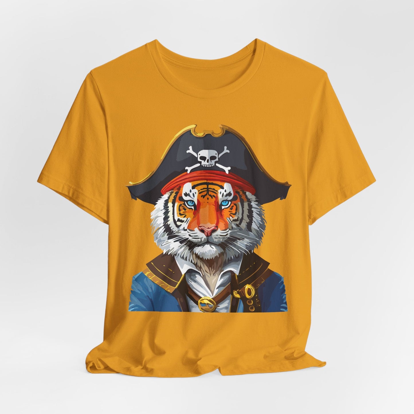 Unisex Animal Tee Shirt With Art Design Wild Animals Shirt Gildan Softstyle 64000