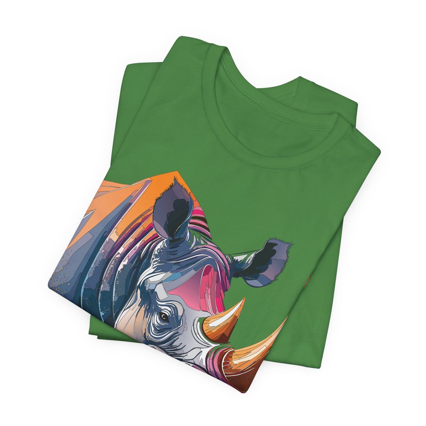 Unisex Animal Print Tee Shirt Featuring Wild Animals Art Design For Everyday Wear