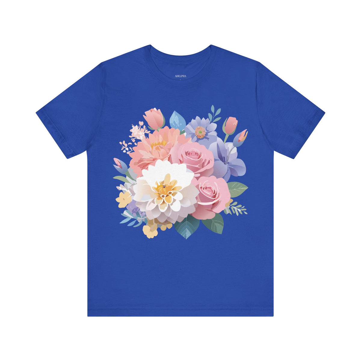 Floral Graphic Tee Shirt - Bella+Canvas Unisex 100 Cotton 29