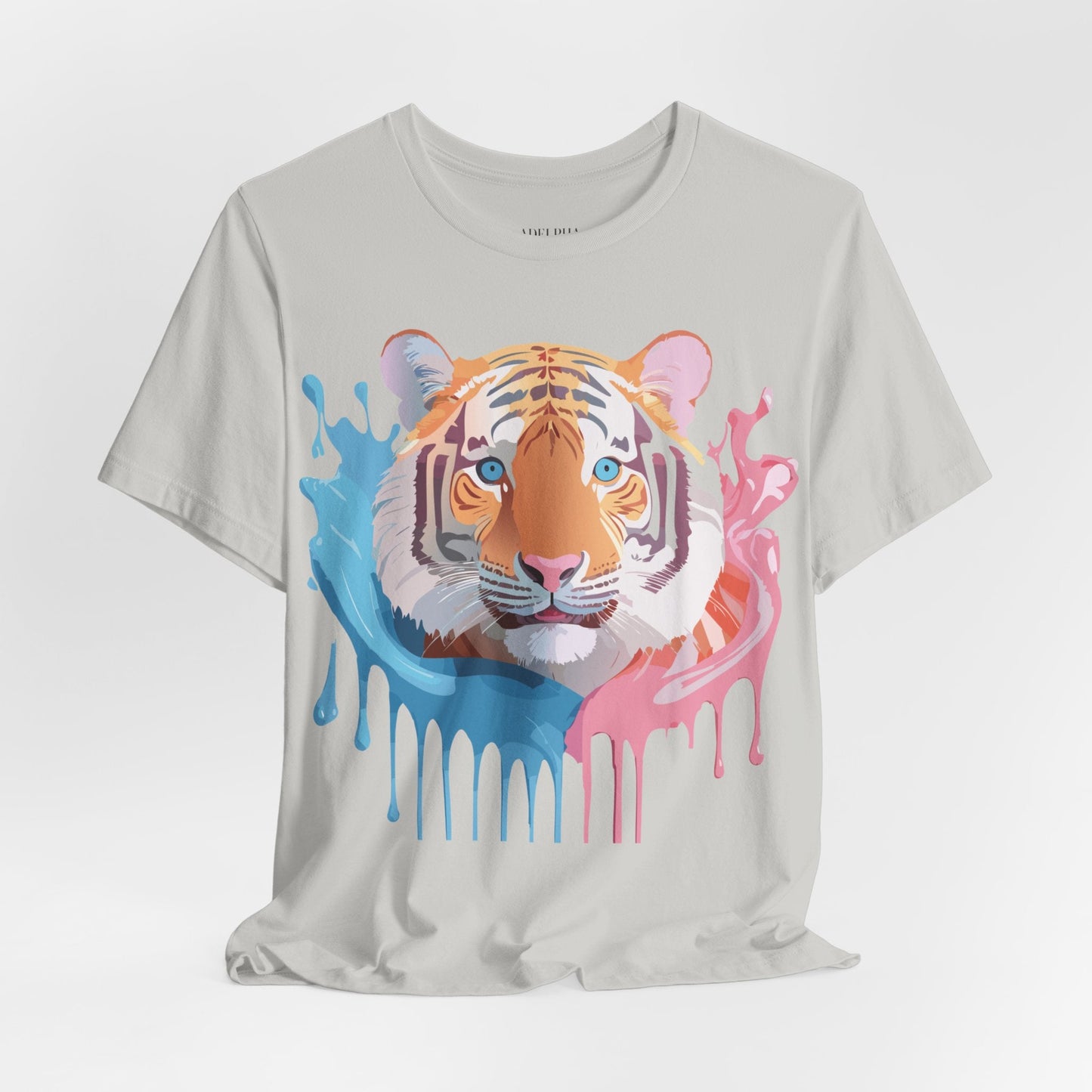 Tiger Graphic T Shirt Unisex Short Sleeve Tee By Adelpha Artwork Vintage Inspired