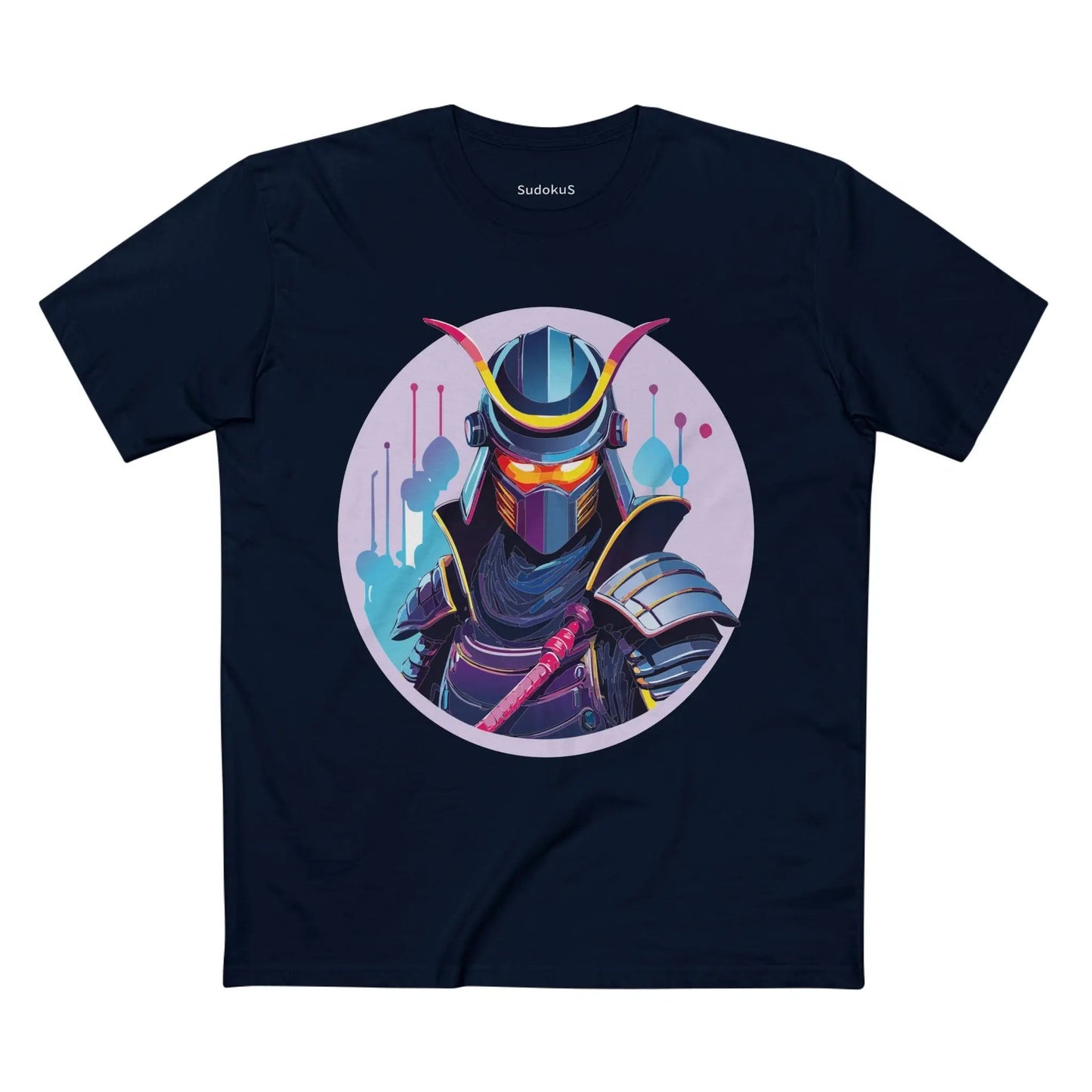 Samurai Graphic Unisex 100 Cotton Staple Tee 15