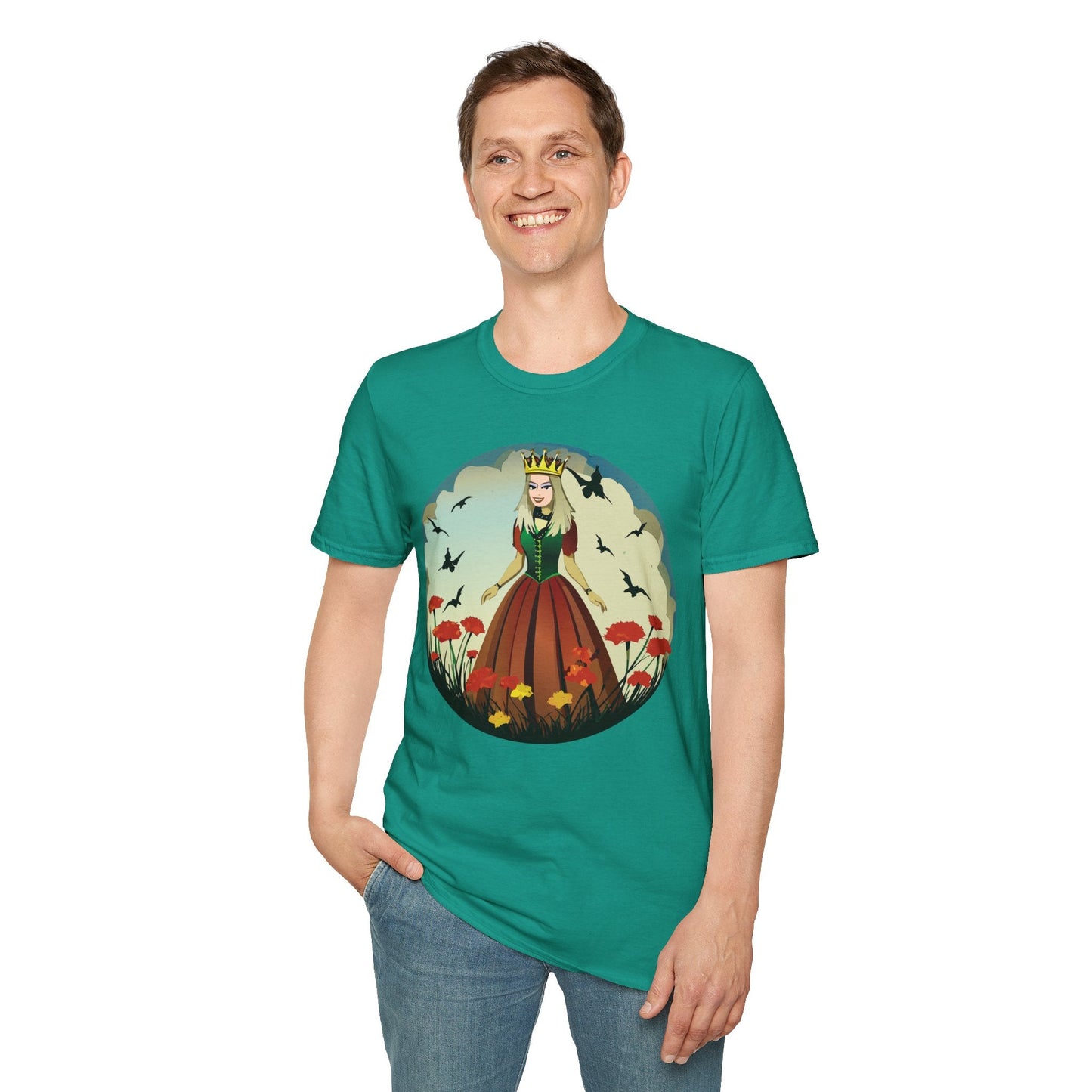 Womens Graphic T Shirts Art Design Tee Softstyle 64000 Unisex Short Sleeve Comfort