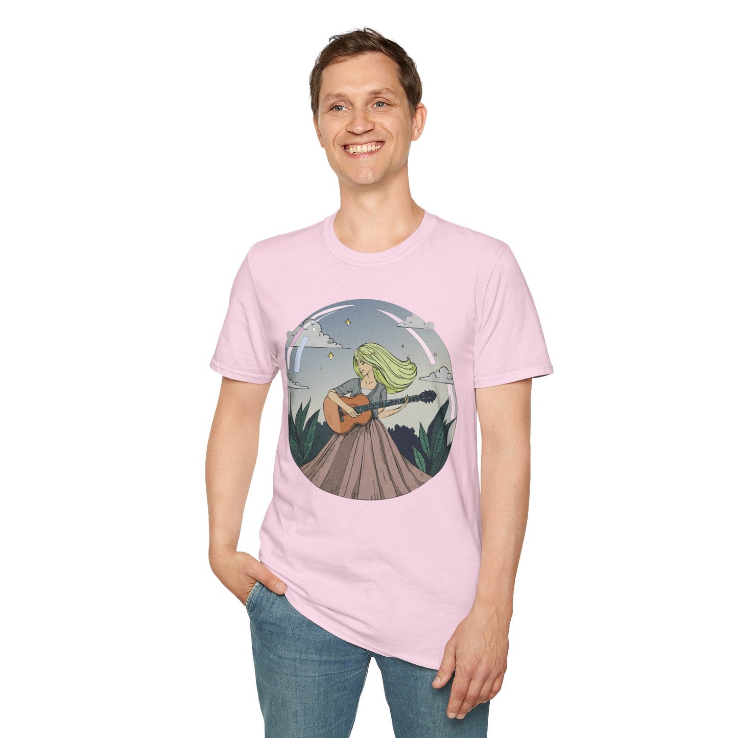 Womens Graphic T Shirt Art Design Softstyle 64000 Gildan Unisex Cotton Tee Premium Comfort