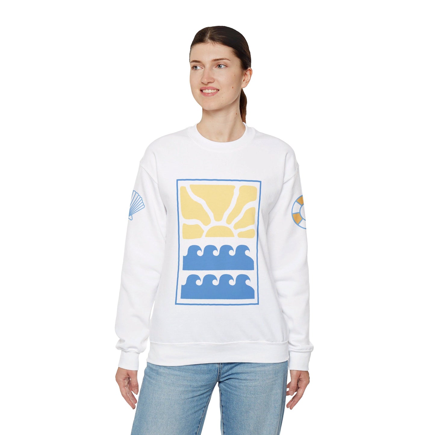 Unisex Heavy Blend Sweatshirt - Beach