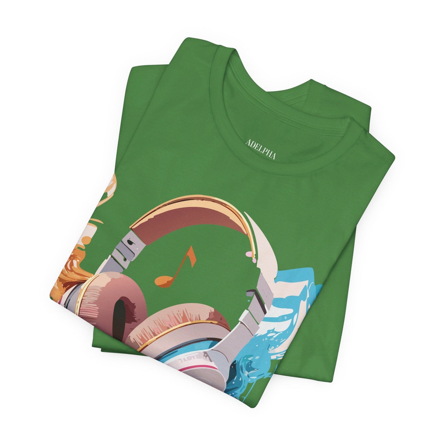 Adelpha Music T Shirt Unisex Graphic Tee Vintage Inspired Artwork Short Sleeve Premium