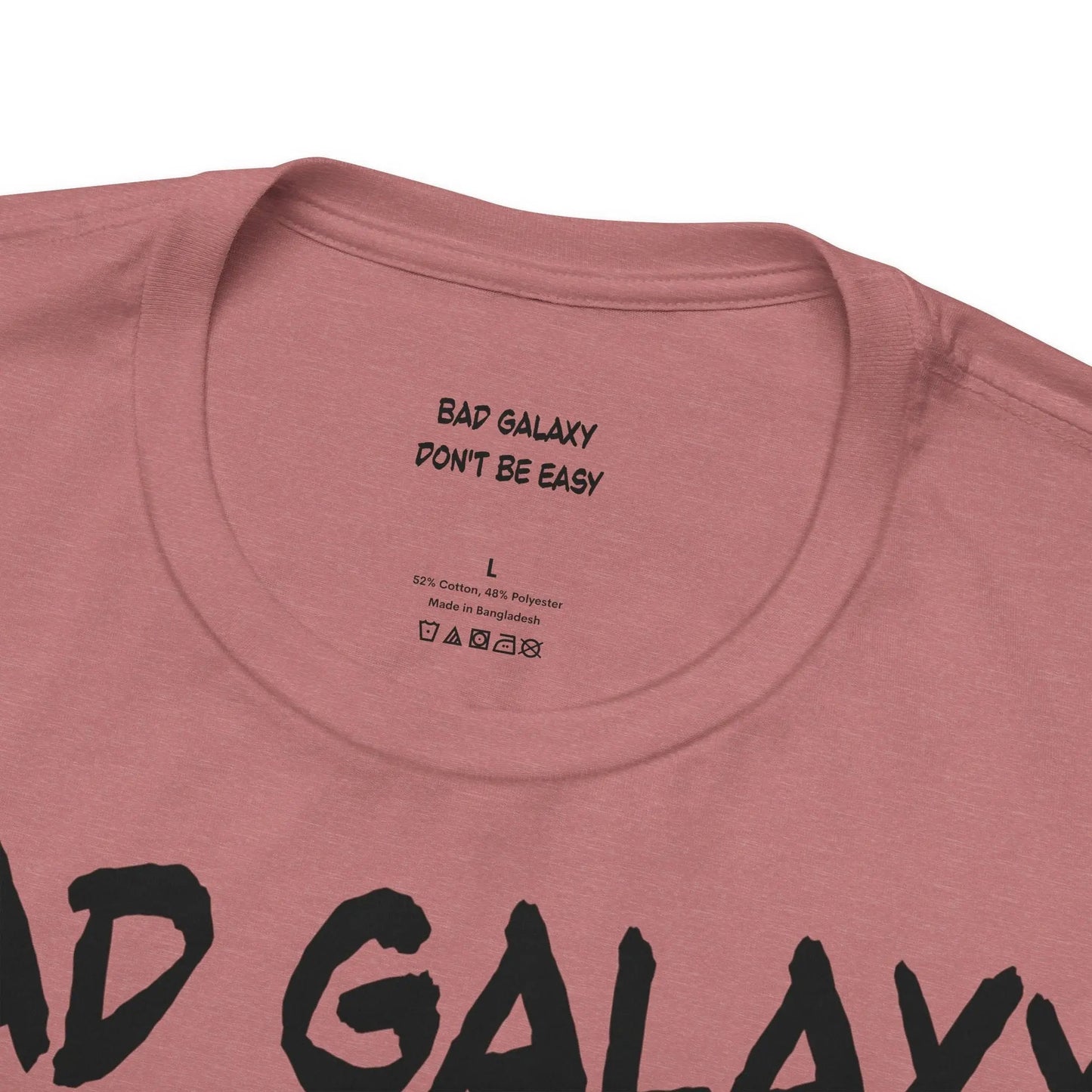 Funny Dog Tee Shirt From Bad Galaxy 100 Percent Cotton Made In USA With Eco Friendly Inks