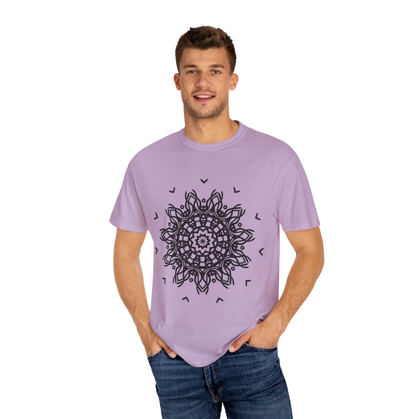 Unisex T-shirt with abstract print