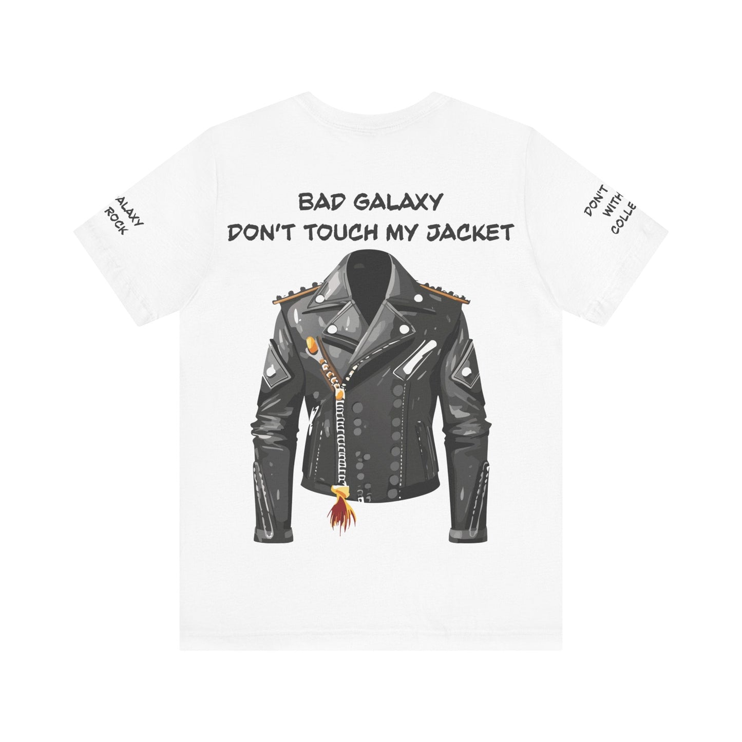 Punk Rock Tee Shirt From Bad Galaxy Made To Order 100 Percent Cotton Eco Friendly Inks USA