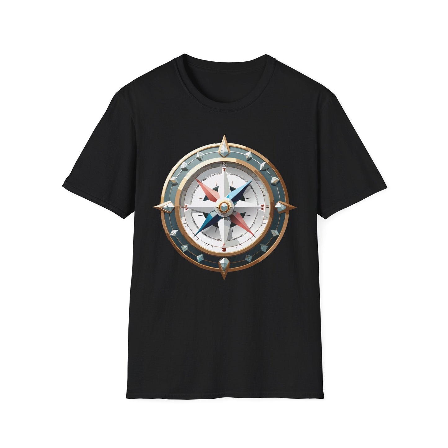Compass Navigator Graphic Tee Unisex 100 Cotton 23