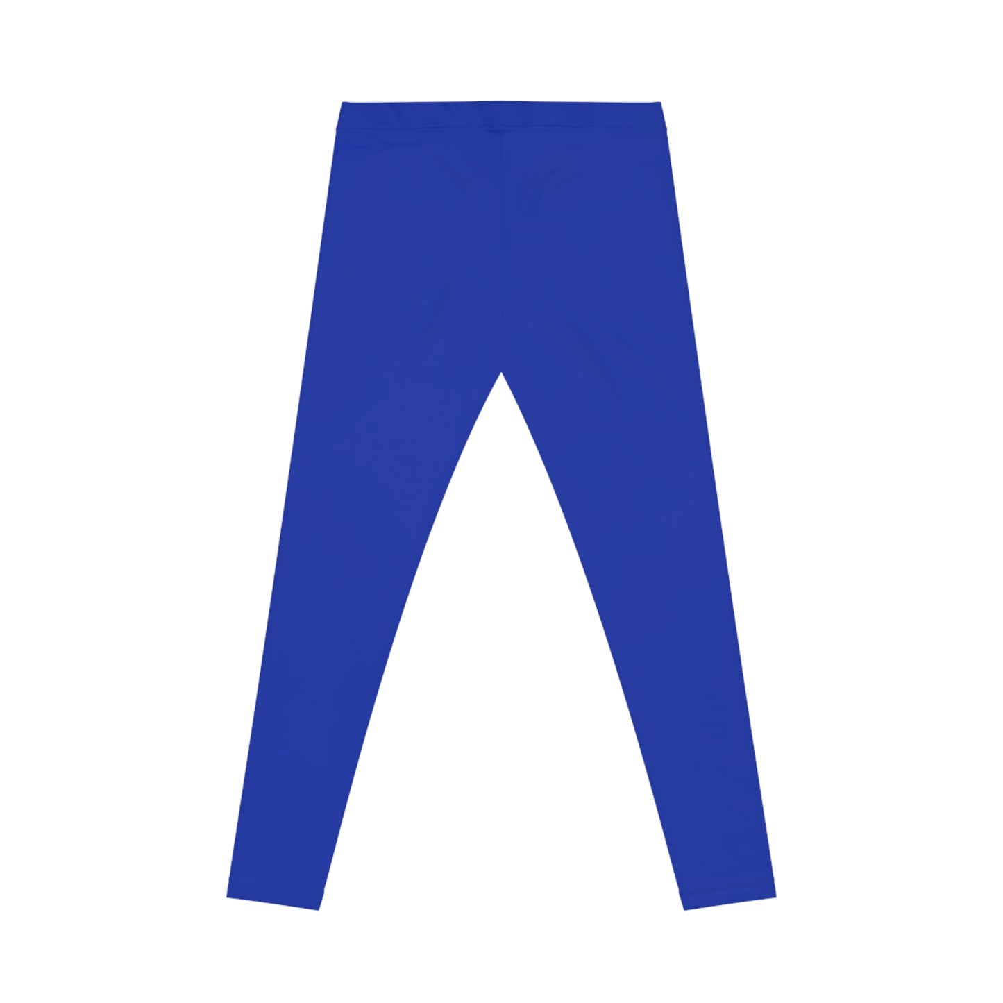 Klein Blue Color Women's Poly-Span Casual Leggings XS-2XL